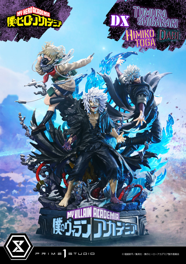 Prime 1 Studio Ultimate Premium Masterline My Hero Academia Tomura Shigaraki,Dabi,Himiko Toga DX Bonus Version | 4582647121097