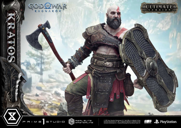 Prime 1 Studio Real Elite Masterline God of War: Ragnarok Kratos Ultimate Version | 4582647120793