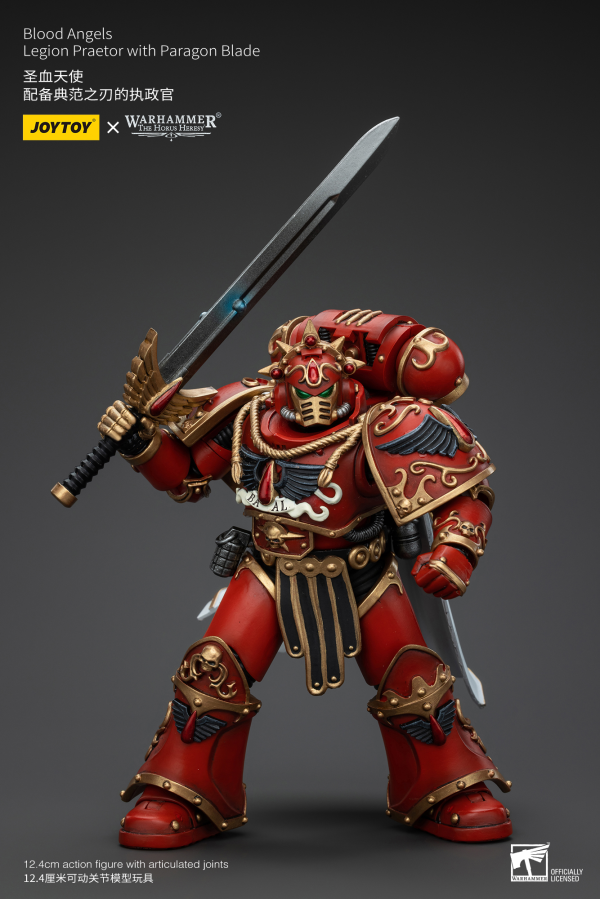 JOYTOY Blood Angels Legion Praetor with Paragon Blade | 6927054400225