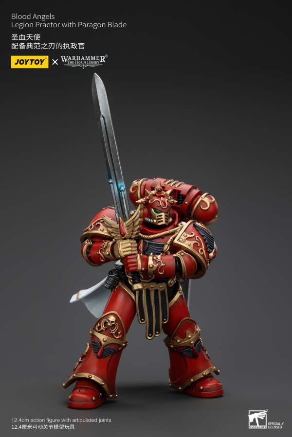 JOYTOY Blood Angels Legion Praetor with Paragon Blade | 6927054400225