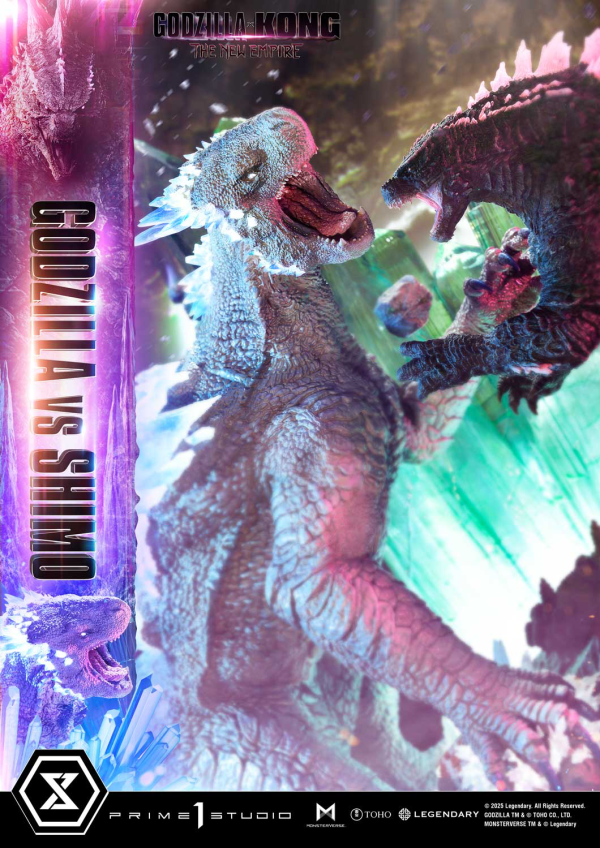 Prime 1 Studio Ultimate Diorama Masterline Godzilla x Kong: The New Empire Godzilla vs Shimo | 4582647121677