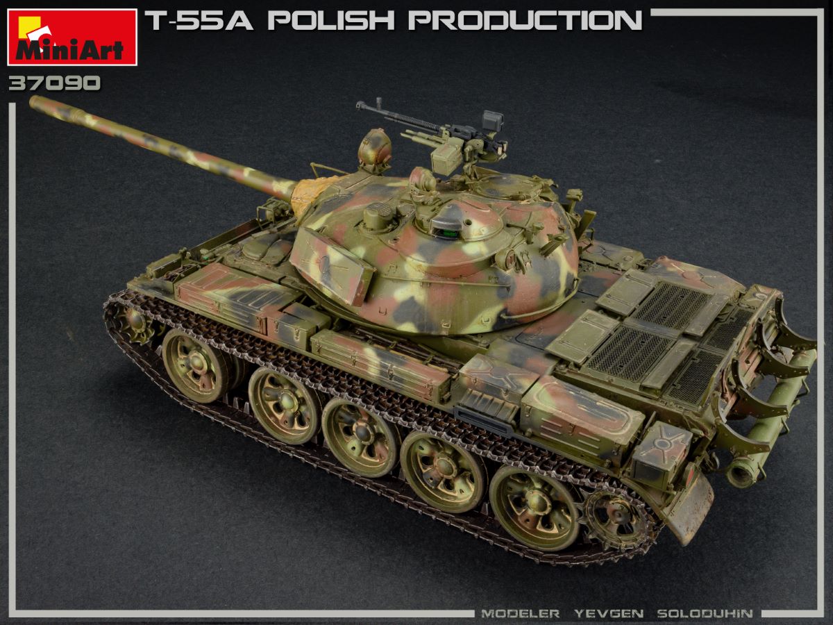 MiniArt T-55A Polish Production | 4820183313034