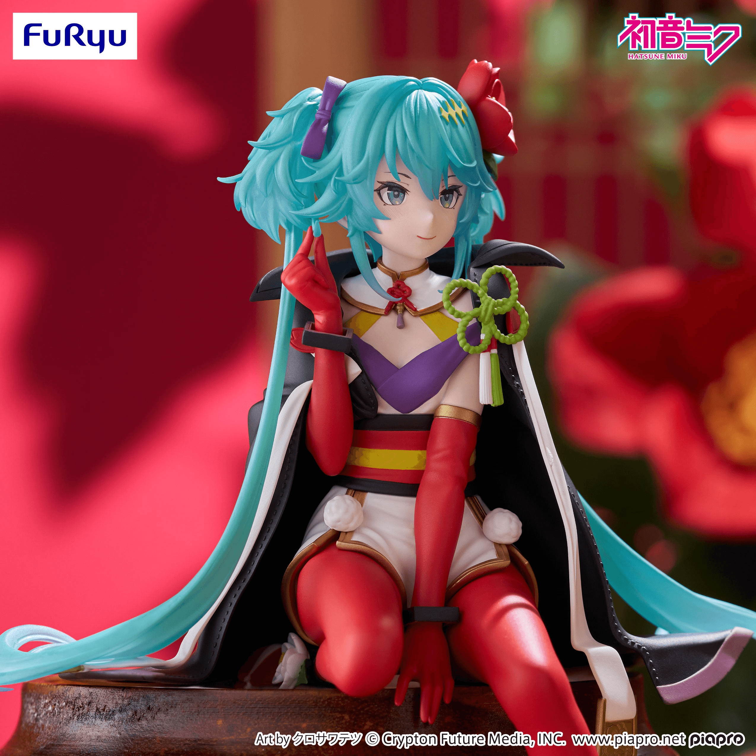 Hatsune Miku Noodle Stopper Figure -Flower Fairy Camellia- | 4571623508441