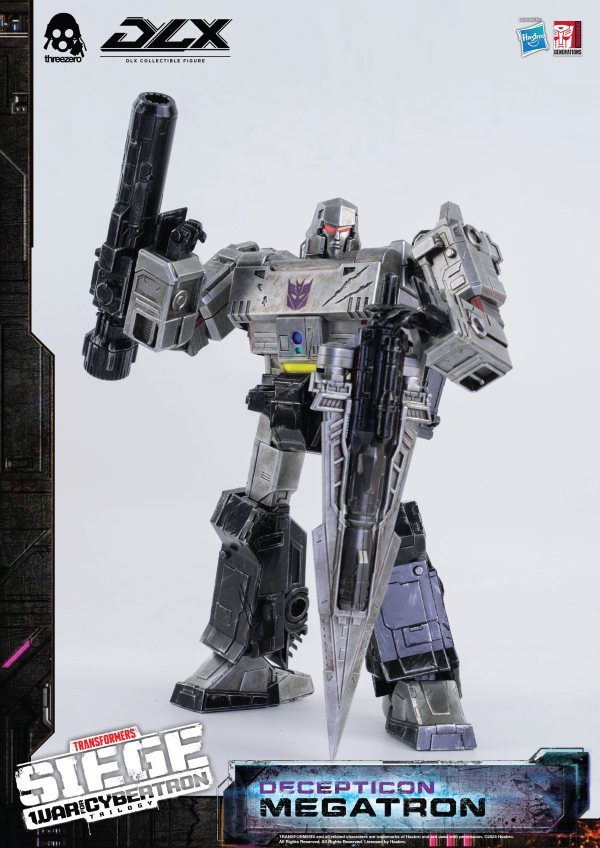 threezero Transformers: War for Cybertron Trilogy - DLX Megatron | 4895250816350