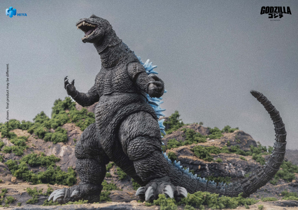 HIYA TOYS Exquisite Basic Series None Scale 7 Inch Original Classic Godzilla, Mothra and King Ghidorah: Giant Monsters All-Out Attack (2001) Heat Ray Godzilla Action Figure(6957534204555)