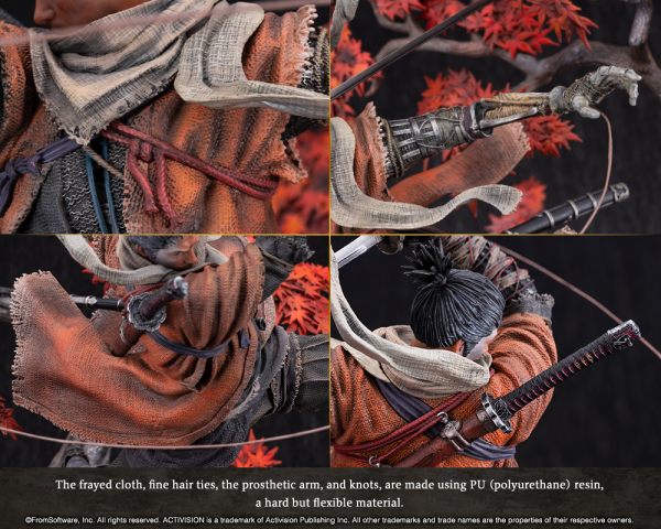 KOTOBUKIYA SEKIRO: SHADOWS DIE TWICE WOLF Statue(4934054025039)