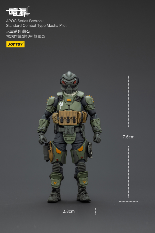 JOYTOY APOC Series Bedrock Standard Combat Type Mecha Pilot | 6927054401673