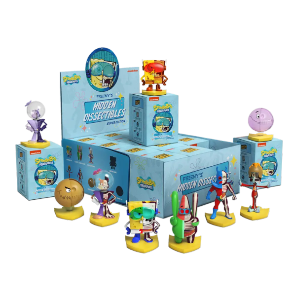 Mighty Jaxx Hidden Dissectibles: SpongeBob SquarePants Series 04 (Super ed.) | 641489938974