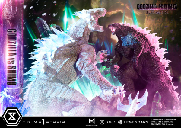 Prime 1 Studio Ultimate Diorama Masterline Godzilla x Kong: The New Empire Godzilla vs Shimo Bonus Version | 4582647121684