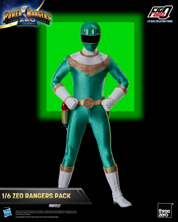 Three Zero Power Rangers Zeo - FigZero 1/6 Zeo Rangers Pack | 4895250810464