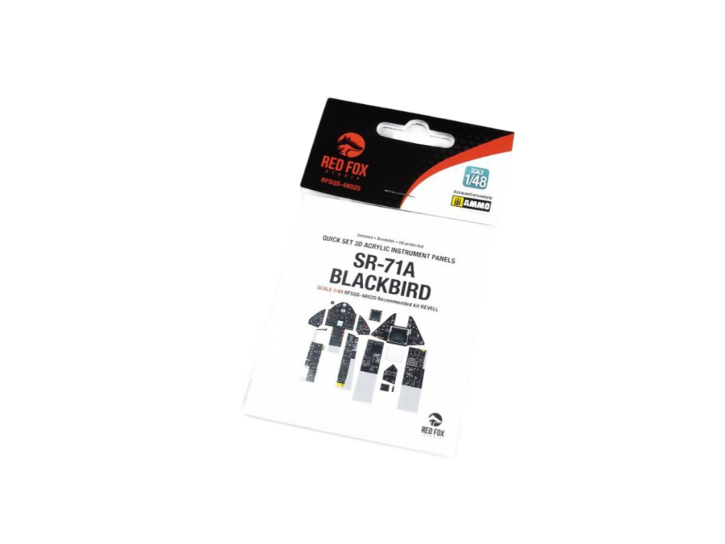Red Fox Studio 1/48 SR-71A Blackbird(for Revell kit) | 5999571351695
