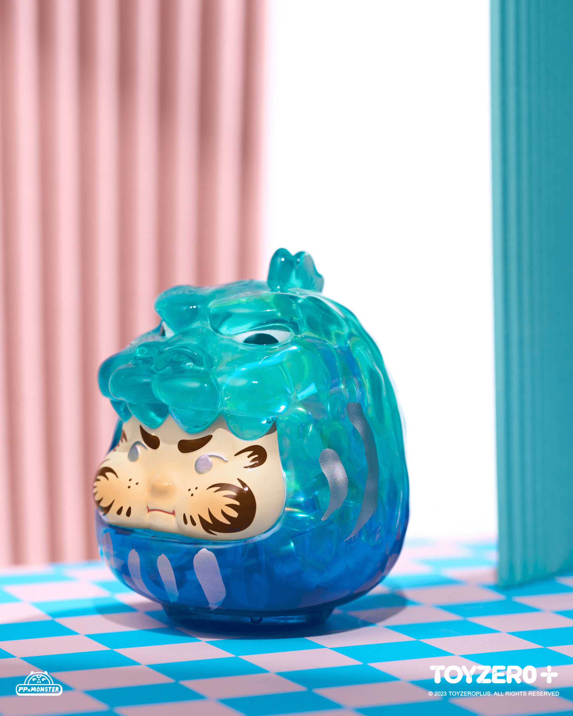 PP X MONSTER Rainbow Daruma Blind Box (Box of 6)