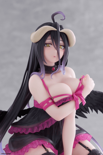 Overlord Desktop Cute Figure - Albedo (Negligee ver.) | 840342405220