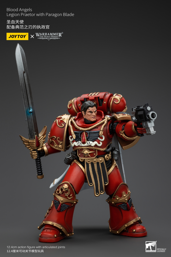JOYTOY Blood Angels Legion Praetor with Paragon Blade | 6927054400225