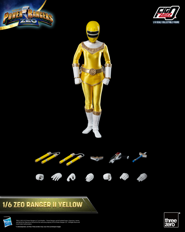 Three Zero Power Rangers Zeo - FigZero 1/6 Zeo Ranger II Yellow | 4895250810341