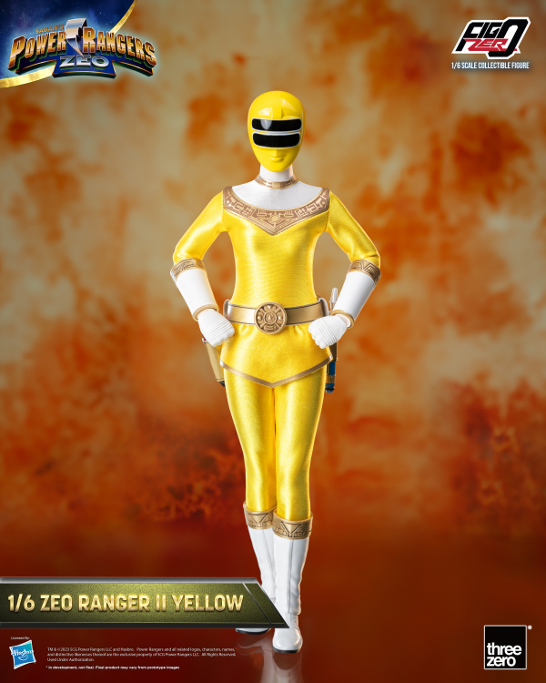 Three Zero Power Rangers Zeo - FigZero 1/6 Zeo Ranger II Yellow | 4895250810341