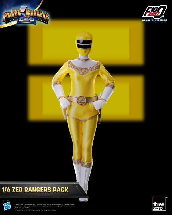 Three Zero Power Rangers Zeo - FigZero 1/6 Zeo Rangers Pack | 4895250810464