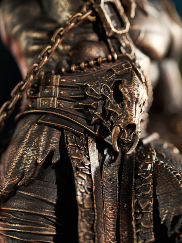 HEX Collectibles Blizzard World of Warcraft® Grommash Hellscream 1/10 Scale Bronze-Colored Edition Statue | 6972099322636