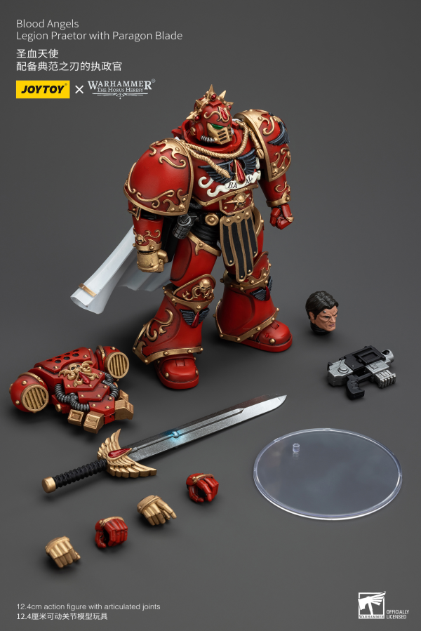 JOYTOY Blood Angels Legion Praetor with Paragon Blade | 6927054400225