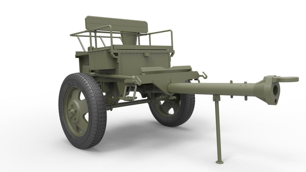 MiniArt 1/35 USV-BR 76-mm Gun Mod.1941 w/Limber & Crew | 4820041102886
