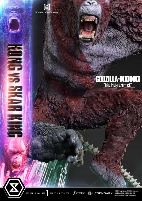 Prime 1 Studio Ultimate Diorama Masterline Godzilla x Kong: The New Empire (Film) Kong vs Skar King | 4582647121691