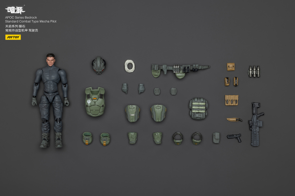 JOYTOY APOC Series Bedrock Standard Combat Type Mecha Pilot | 6927054401673