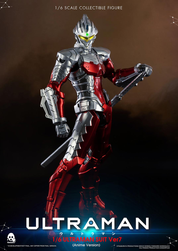 Three Zero 1/6 ULTRAMAN SUIT Ver7 (Anime Version) | 4897056202047