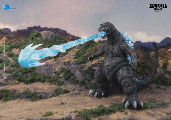 HIYA TOYS Exquisite Basic Series None Scale 7 Inch Original Classic Godzilla, Mothra and King Ghidorah: Giant Monsters All-Out Attack (2001) Heat Ray Godzilla Action Figure(6957534204555)