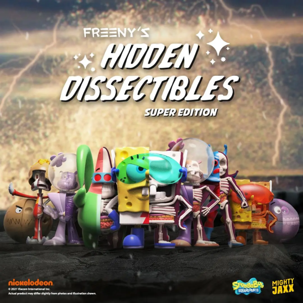 Mighty Jaxx Hidden Dissectibles: SpongeBob SquarePants Series 04 (Super ed.) | 641489938974