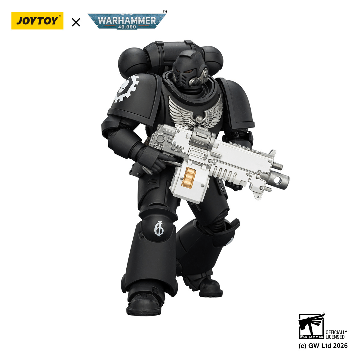 Iron Hands Intercessor with Bolt Rifle, Bolt Pistol and Chainsword | 6927054403837