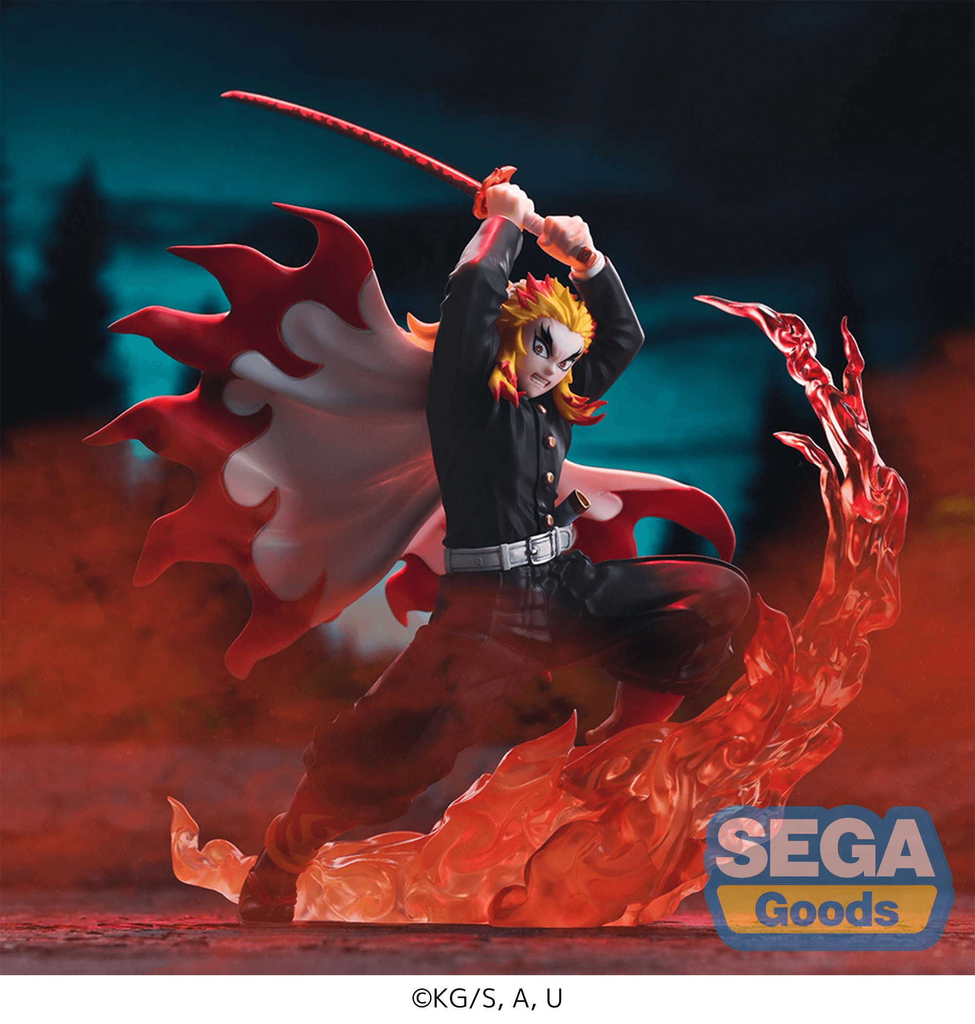 Xross Link Anime Demon Slayer: Kimetsu no Yaiba Figure Kyojuro Rengoku | 4582733468228