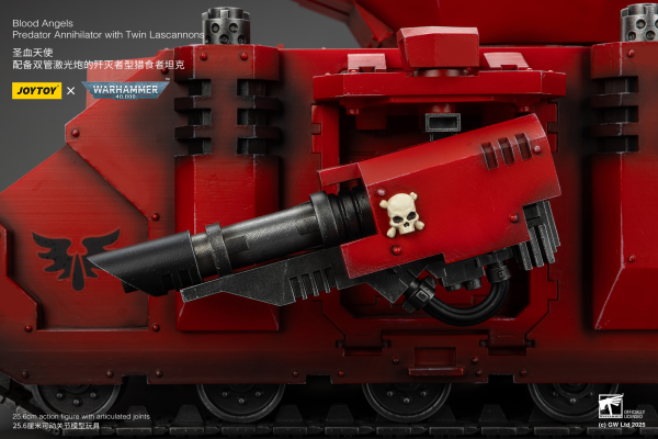 JOYTOY Blood Angels Predator Annihilator with Twin Lascannons | 6927054401499