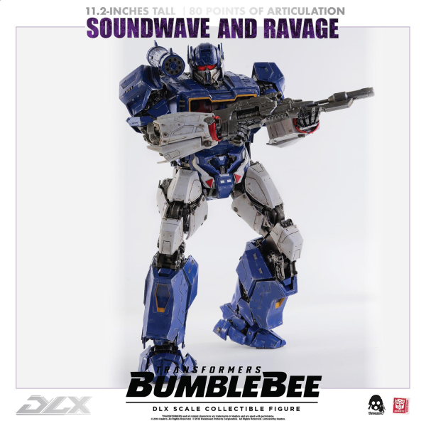 Three Zero Transformers: Bumblebee - DLX Soundwave and Ravage | 4897056202627