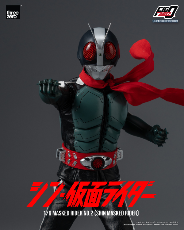 Three Zero FigZero 1/6 Masked Rider No.2 (SHIN MASKED RIDER) | 4895250807969