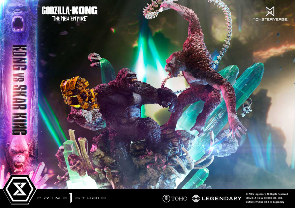 Prime 1 Studio Ultimate Diorama Masterline Godzilla x Kong: The New Empire (Film) Kong vs Skar King Bonus Version | 4582647121707