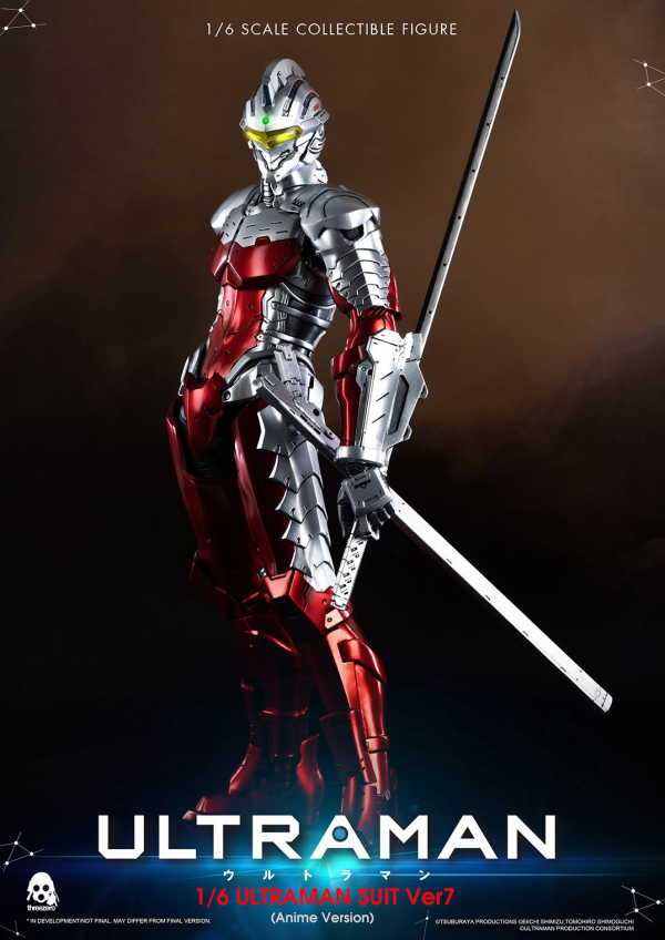 Three Zero 1/6 ULTRAMAN SUIT Ver7 (Anime Version) | 4897056202047