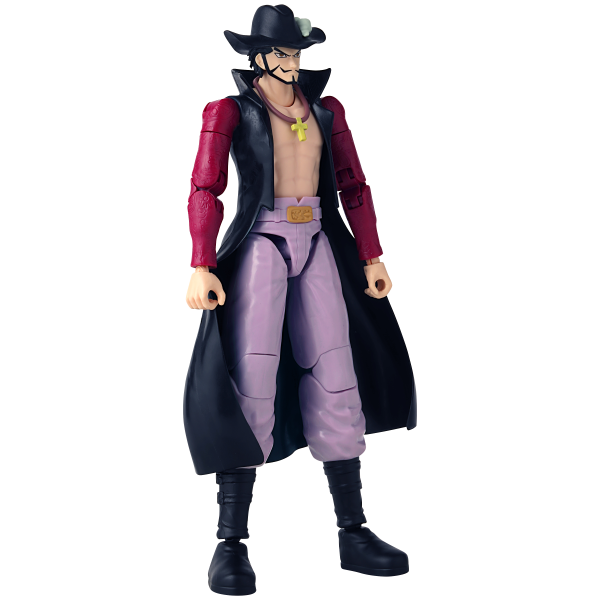 BANDAI Dracule Mihawk One Piece, BNTCA Anime Heroes | 0045557370534