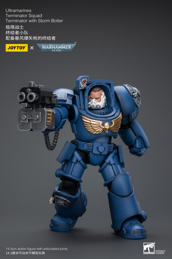 Joy Toy Ultramarines Terminator Squad Terminator with Storm Bolter | 6973130379930