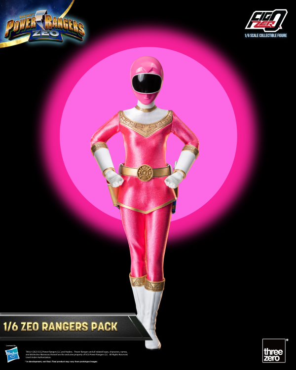 Three Zero Power Rangers Zeo - FigZero 1/6 Zeo Rangers Pack | 4895250810464