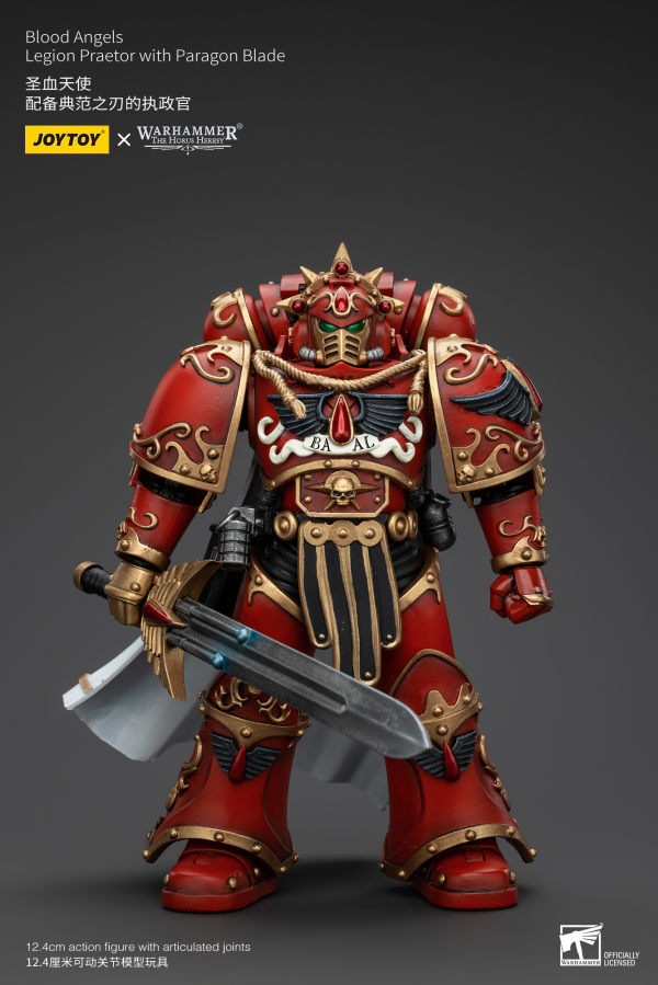 JOYTOY Blood Angels Legion Praetor with Paragon Blade | 6927054400225