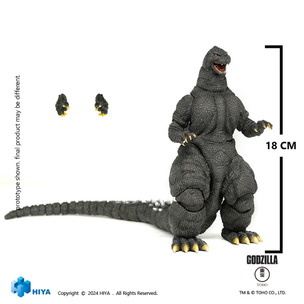 HIYA Toys Exquisite Basic Series None Scale Godzilla vs. King Ghidorah Godzilla Hokkaido Ver. | 6957534203442