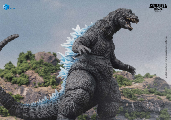 HIYA TOYS Exquisite Basic Series None Scale 7 Inch Original Classic Godzilla, Mothra and King Ghidorah: Giant Monsters All-Out Attack (2001) Heat Ray Godzilla Action Figure(6957534204555)