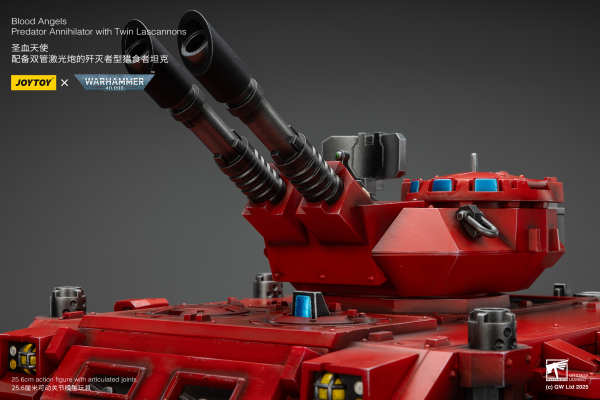 JOYTOY Blood Angels Predator Annihilator with Twin Lascannons | 6927054401499