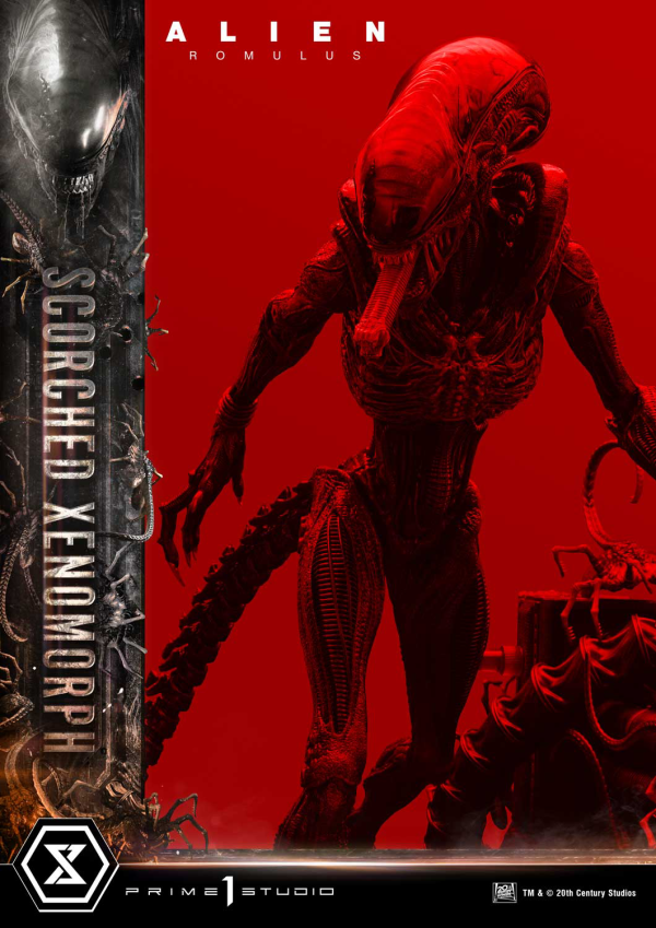Prime 1 Studio Museum Masterline XL Alien: Romulus Scorched Xenomorph Deluxe Version | 4582647121868