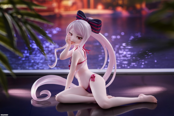 TAITO Overlord Desktop Cute Figure - Shalltear (Swimsuit Ver.) | 0840342403394