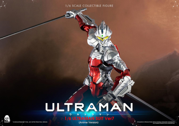 Three Zero 1/6 ULTRAMAN SUIT Ver7 (Anime Version) | 4897056202047