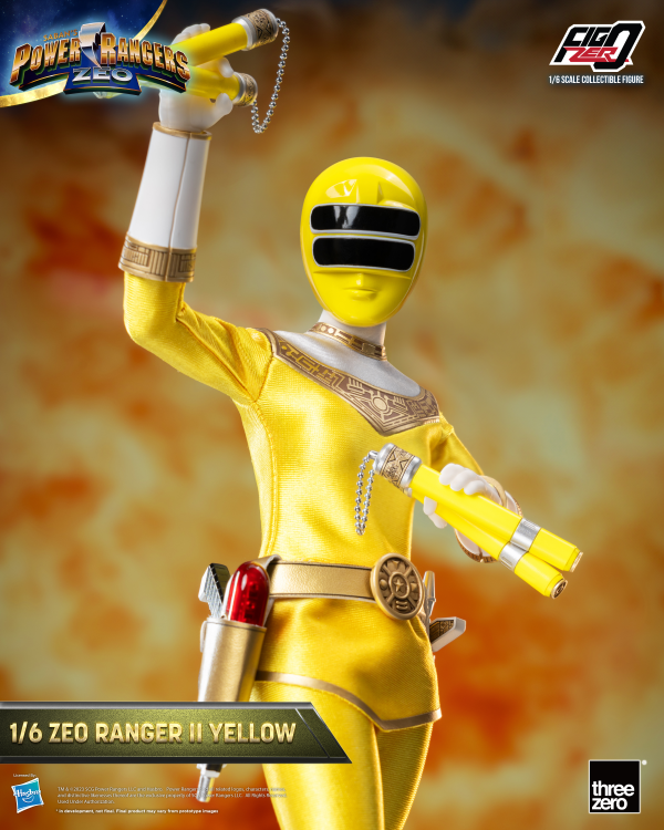 Three Zero Power Rangers Zeo - FigZero 1/6 Zeo Ranger II Yellow | 4895250810341