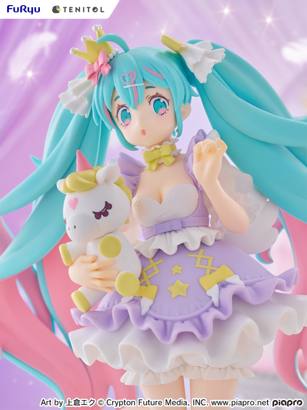 FuRyu TENITOL Hatsune Miku YUMEKAWA Princess Lavender ver.(4580736407510)(4580736407510)