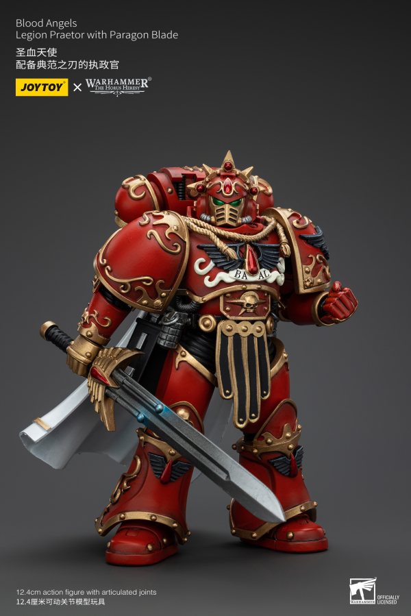 JOYTOY Blood Angels Legion Praetor with Paragon Blade | 6927054400225
