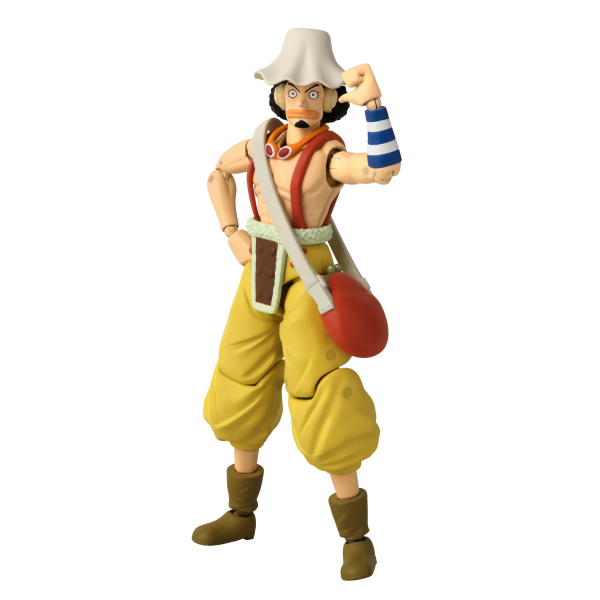 BANDAI Anime Heroes - One Piece - Usopp Action Figure | 0045557370053
